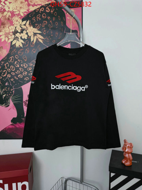Clothing-Balenciaga luxury ID: CZ5832 $: 59USD