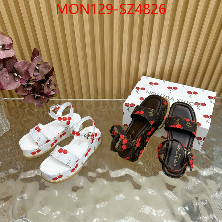 Women Shoes-LV buy replica ID: SZ4826 $: 129USD
