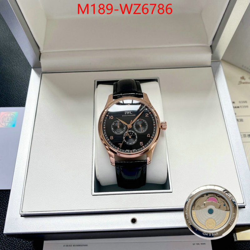 Watch(4A)-IWC fake ID: WZ6786 $: 189USD