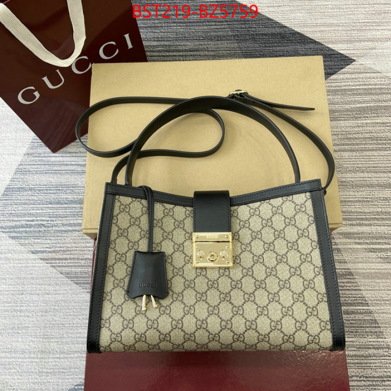 Gucci Bags(TOP)-Padlock- first copy ID: BZ5759 $: 219USD,