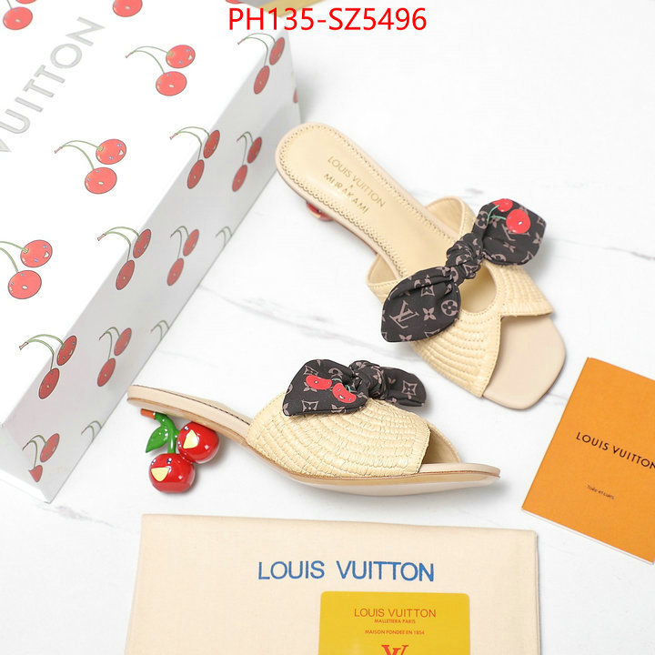 Women Shoes-LV designer wholesale replica ID: SZ5496 $: 135USD