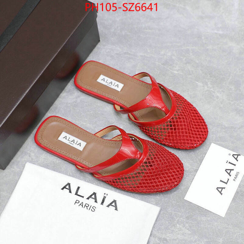 Women Shoes-ALAIA aaaaa+ quality replica ID: SZ6641 $: 105USD