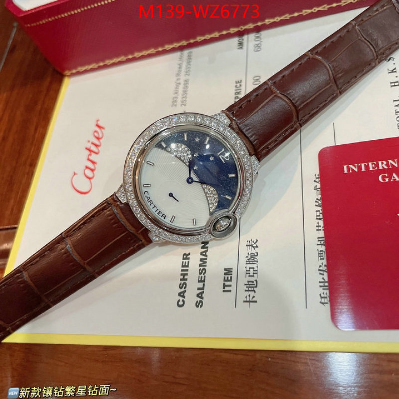 Watch(4A)-Cartier cheap replica designer ID: WZ6773 $: 139USD
