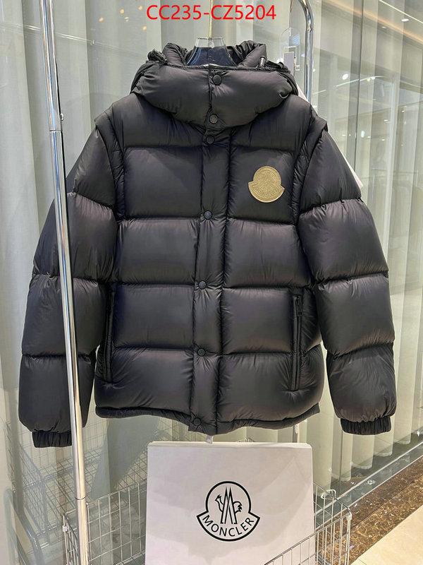 Down jacket Men-Moncler is it illegal to buy dupe ID: CZ5204 $: 235USD