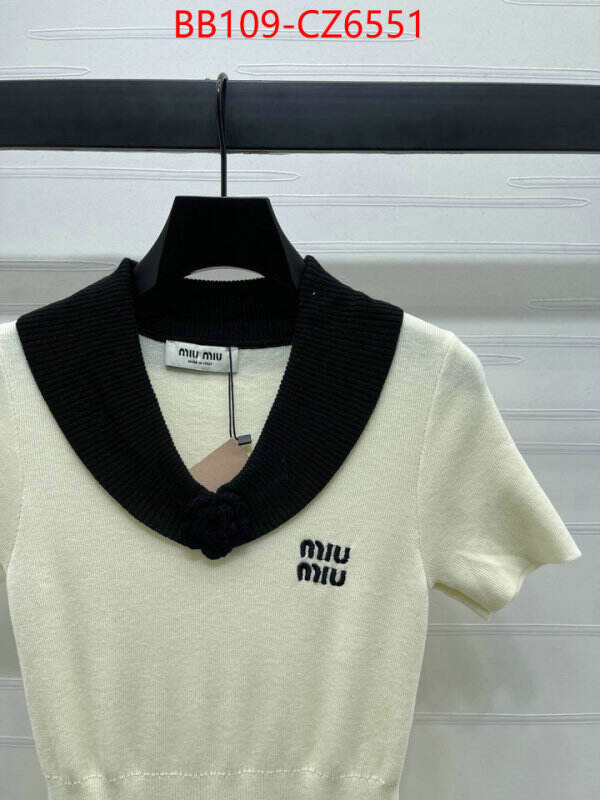 Clothing-MIU MIU luxury shop ID: CZ6551 $: 119USD