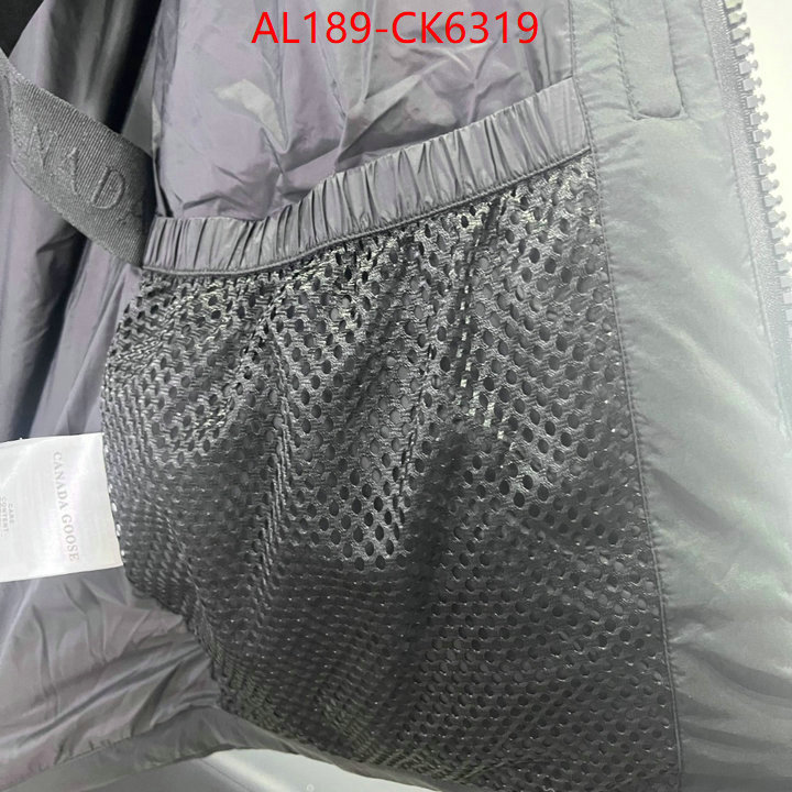 Down jacket Men-Canada Goose what is top quality replica ID: CK6319 $: 189USD