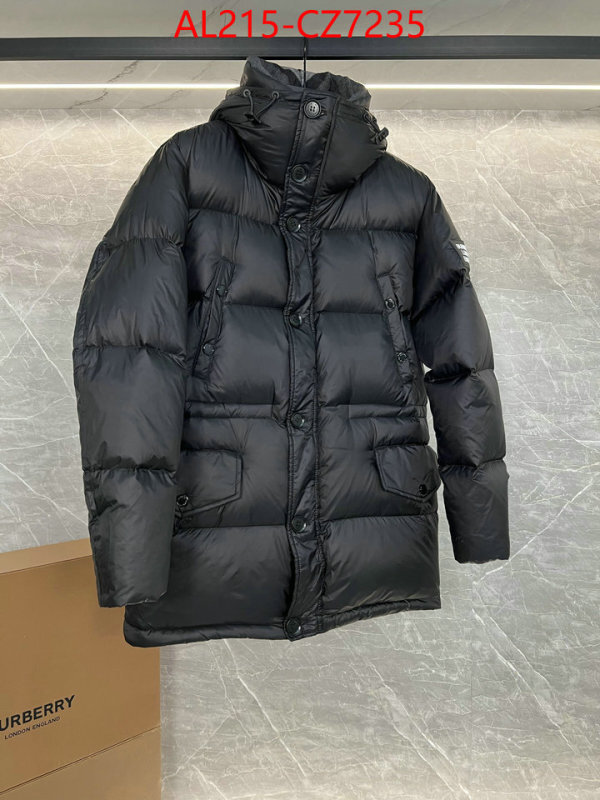 Down jacket Men-Burberry buy ID: CZ7235 $: 215USD