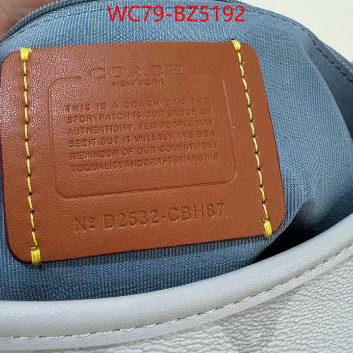 Coach Bags(4A)-Crossbody- shop cheap high quality 1:1 replica ID: BZ5192 $: 79USD,