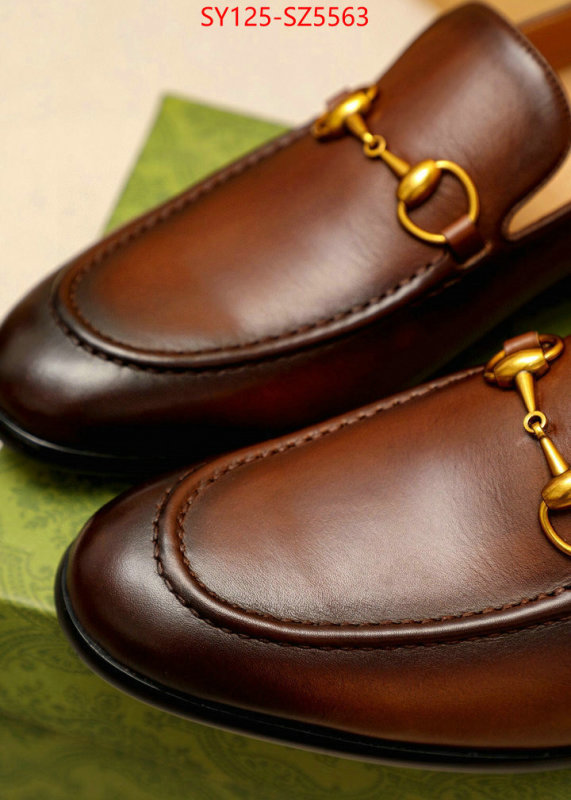Men Shoes-Gucci designer 7 star replica ID: SZ5563 $: 125USD