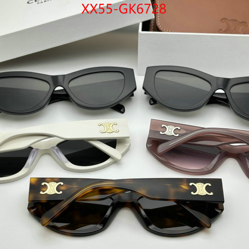 Glasses-CELINE exclusive cheap ID: GK6728 $: 55USD