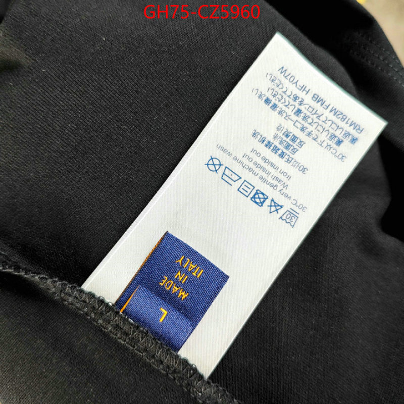Clothing-LV what's the best to buy replica ID: CZ5960 $: 75USD