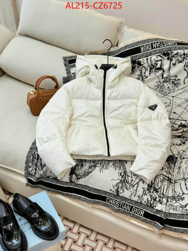 Down jacket Women-Prada replcia cheap from china ID: CZ6725 $: 215USD