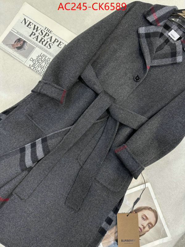 Down jacket Women-Burberry luxury 7 star replica ID: CK6589 $: 245USD