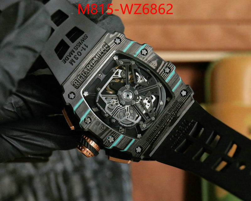 Watch(TOP)-Richard Mille best quality fake ID: WZ6862 $: 815USD