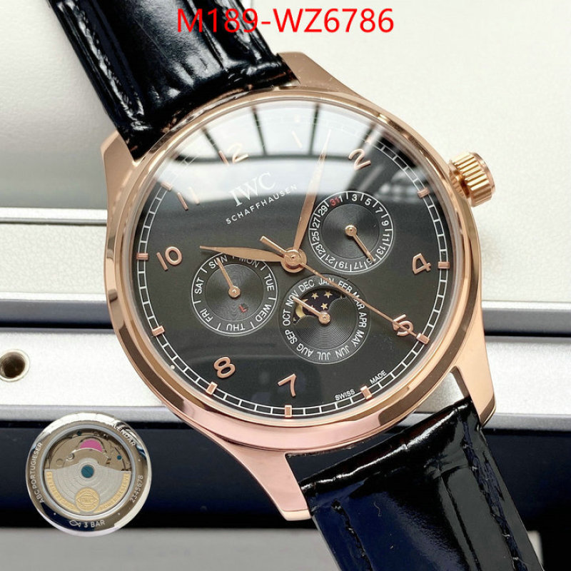 Watch(4A)-IWC fake ID: WZ6786 $: 189USD