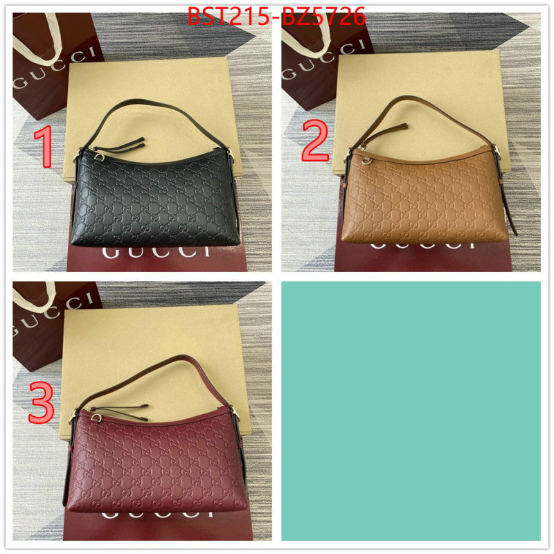 Gucci Bags(TOP)-Handbag- 7 star quality designer replica ID: BZ5726 $: 215USD,