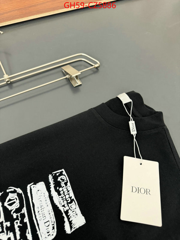 Clothing-Dior where can you buy replica ID: CZ5886 $: 59USD