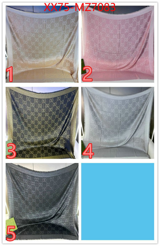 Scarf-Gucci best wholesale replica ID: MZ7083 $: 75USD