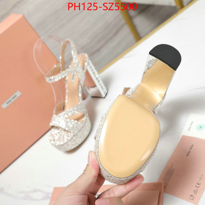 Women Shoes-Miu Miu wholesale designer shop ID: SZ5500 $: 125USD