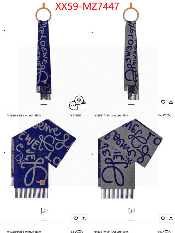 Scarf-Loewe top ID: MZ7447 $: 59USD