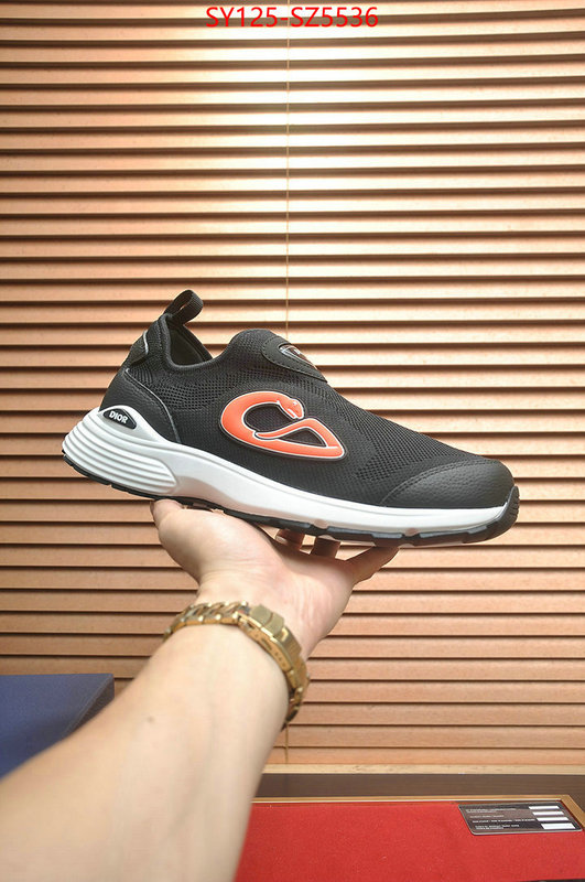 Men shoes-Dior best quality replica ID: SZ5536 $: 125USD