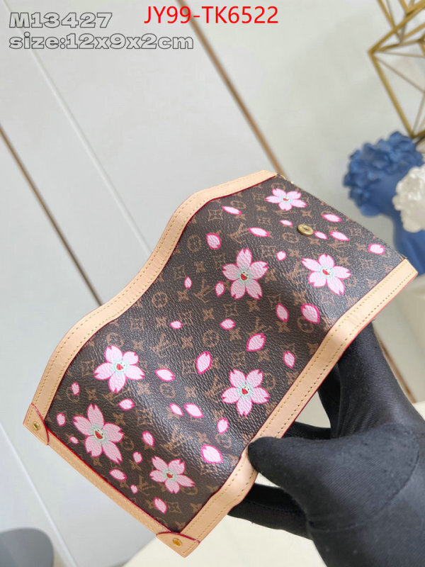 LV Bags(TOP)-Wallet what ID: TK6522 $: 99USD,