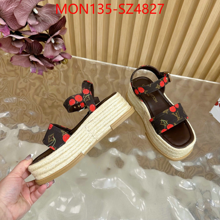 Women Shoes-LV luxury shop ID: SZ4827 $: 135USD