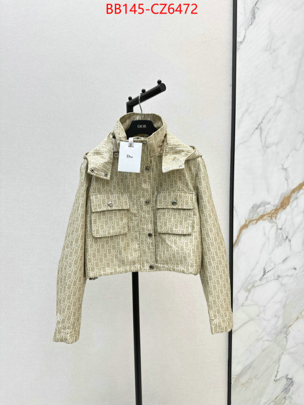 Clothing-Dior best designer replica ID: CZ6472 $: 145USD