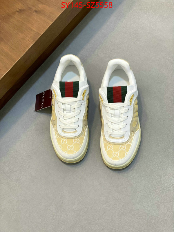 Men Shoes-Gucci what is a 1:1 replica ID: SZ5558 $: 145USD