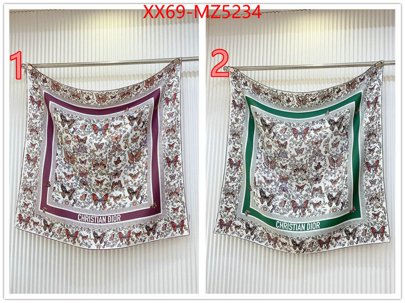 Scarf-Dior high quality designer ID: MZ5234 $: 69USD