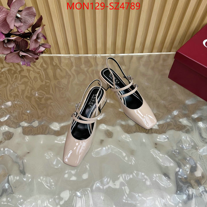 Women Shoes-Gucci top quality designer replica ID: SZ4789 $: 129USD