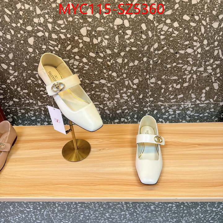 Women Shoes-Valentino aaaaa+ replica ID: SZ5360 $: 115USD