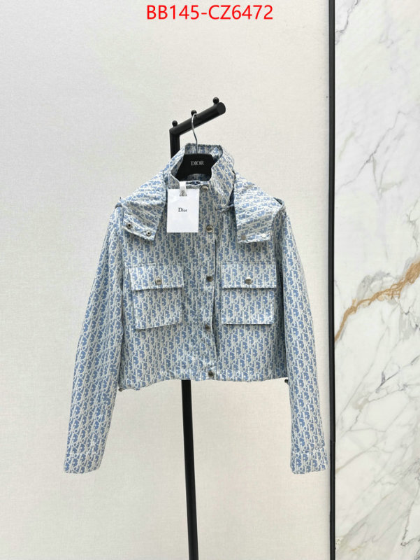 Clothing-Dior best designer replica ID: CZ6472 $: 145USD
