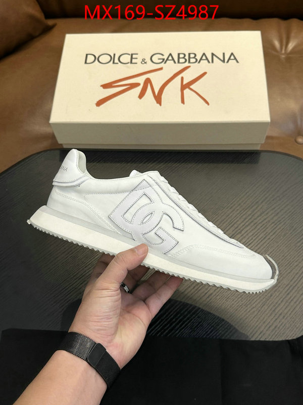 Men Shoes-DG best quality fake ID: SZ4987 $: 169USD