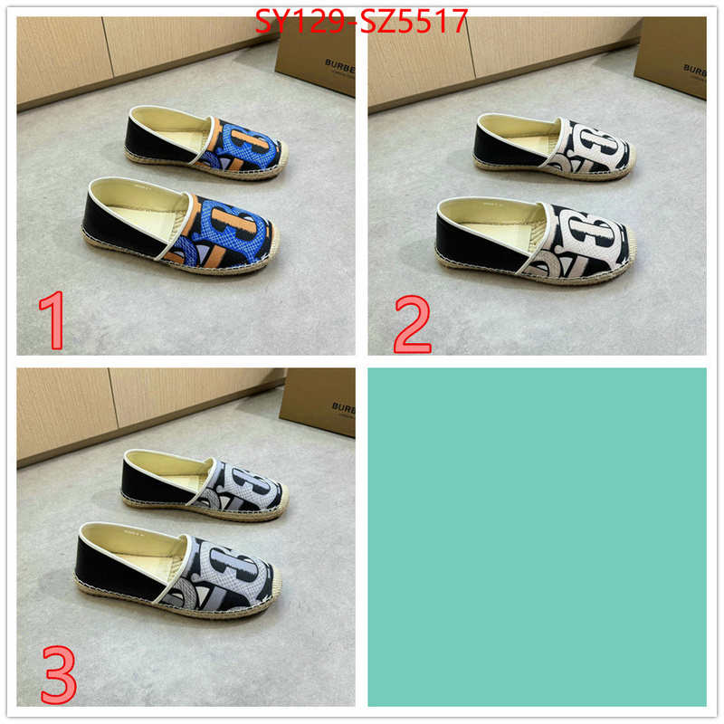 Men Shoes-Burberry aaaaa class replica ID: SZ5517 $: 129USD