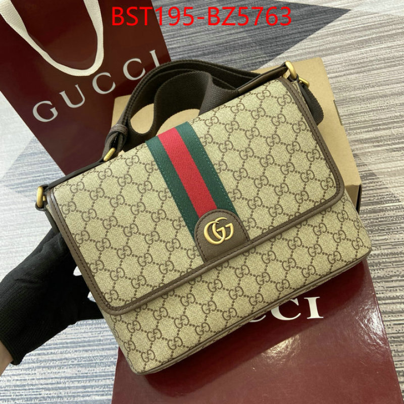 Gucci Bags(TOP)-Crossbody- highest quality replica ID: BZ5763 $: 195USD,