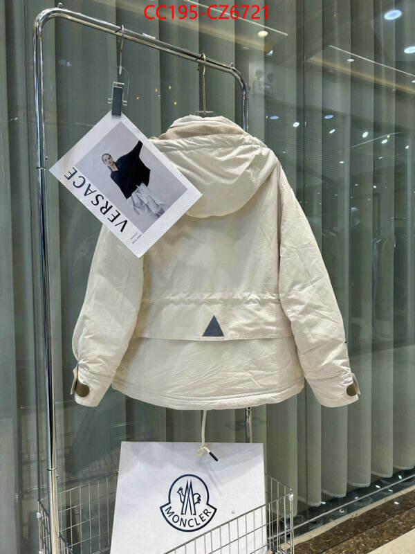 Down jacket Women-Moncler where to buy the best replica ID: CZ6721 $: 195USD