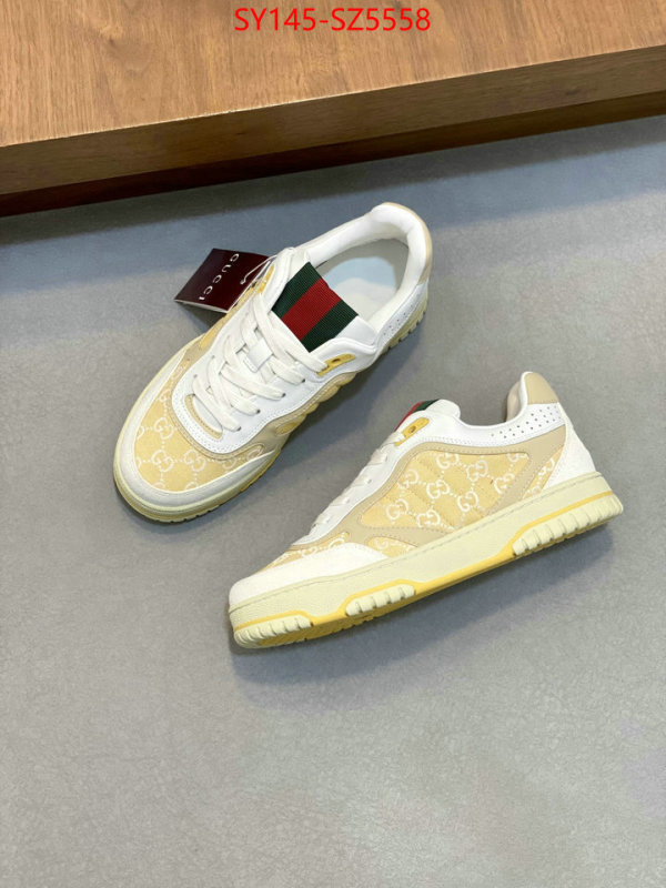 Men Shoes-Gucci what is a 1:1 replica ID: SZ5558 $: 145USD