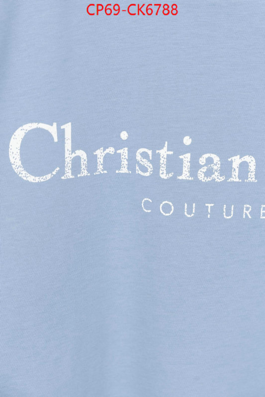 Clothing-Dior highest quality replica ID: CK6788 $: 69USD