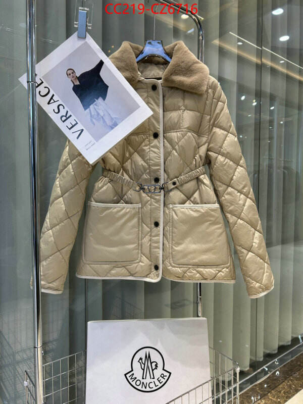 Down jacket Women-Moncler how to buy replcia ID: CZ6716 $: 219USD