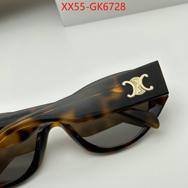 Glasses-CELINE exclusive cheap ID: GK6728 $: 55USD