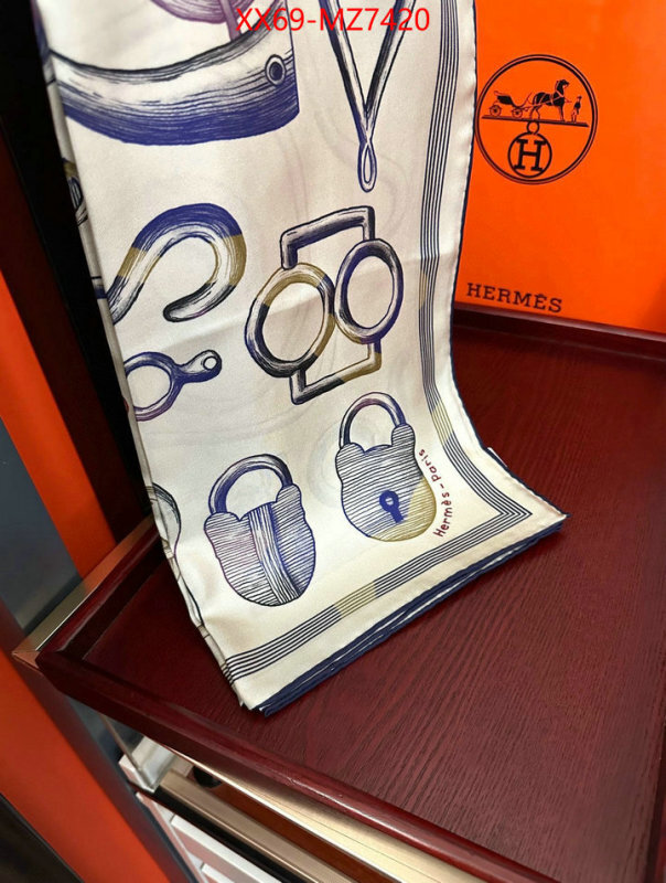 Scarf-Hermes replcia cheap from china ID: MZ7420 $: 69USD