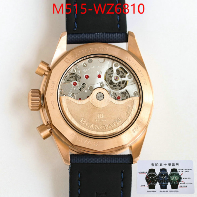 Watch(TOP)-Blancpain sellers online ID: WZ6810 $: 515USD
