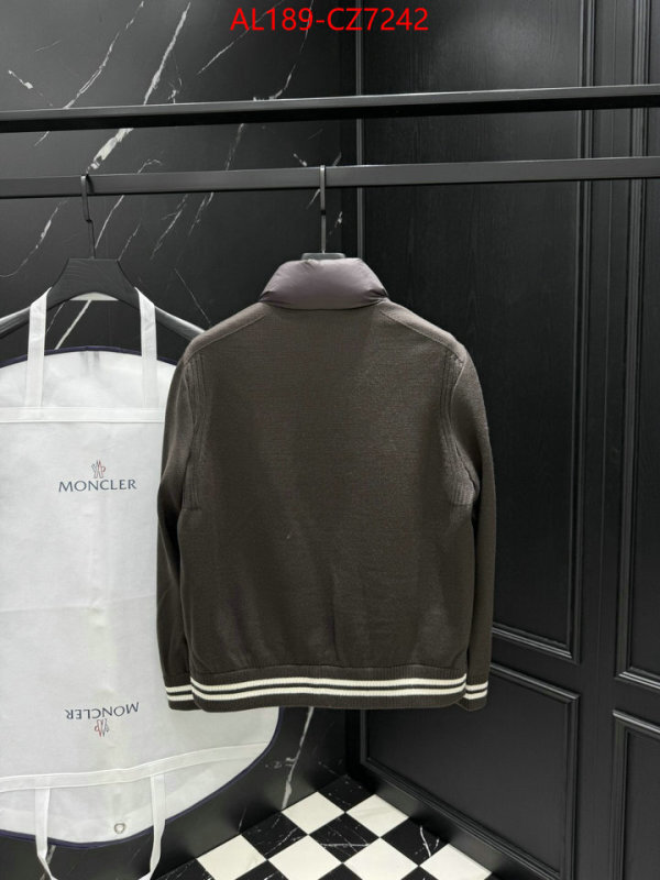 Down jacket Men-Moncler the best designer ID: CZ7242 $: 189USD