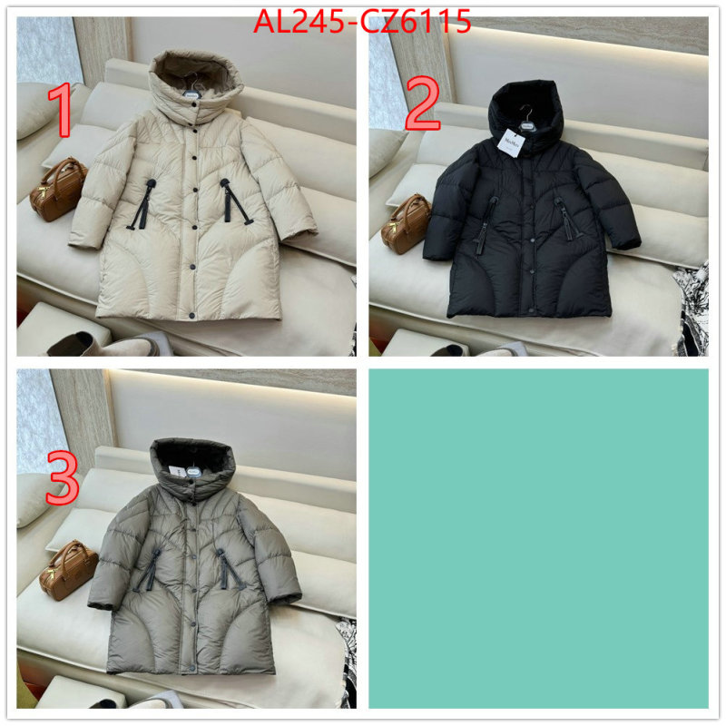 Down jacket Women-MaxMara replica for cheap ID: CZ6115 $: 245USD