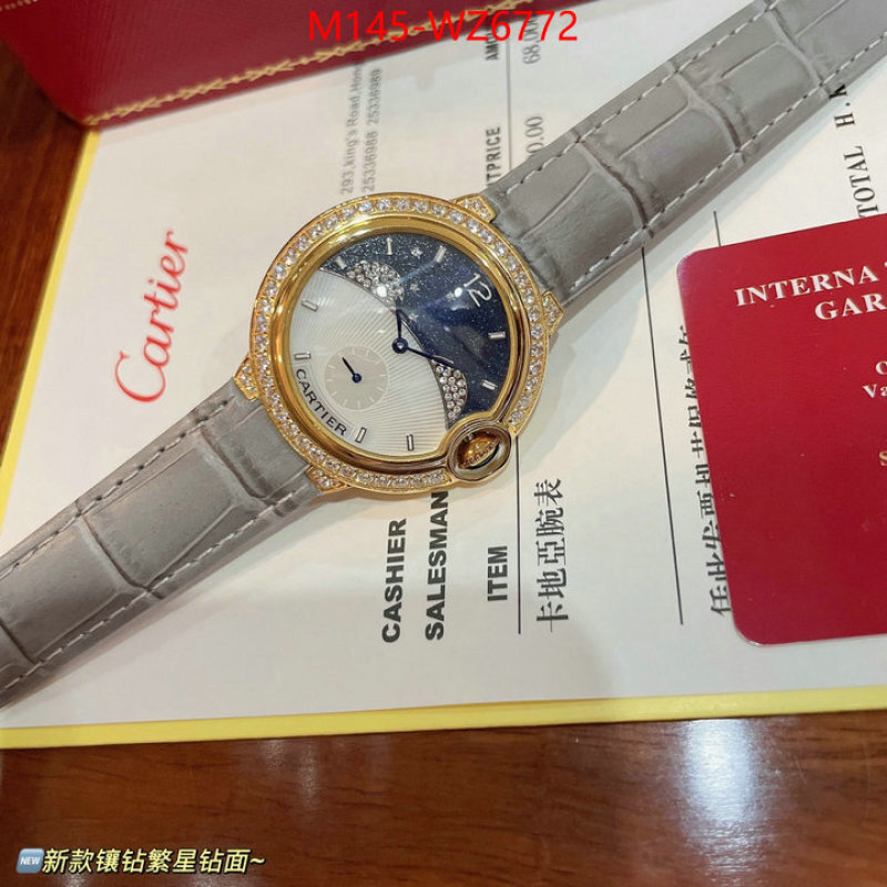 Watch(4A)-Cartier we curate the best ID: WZ6772 $: 145USD