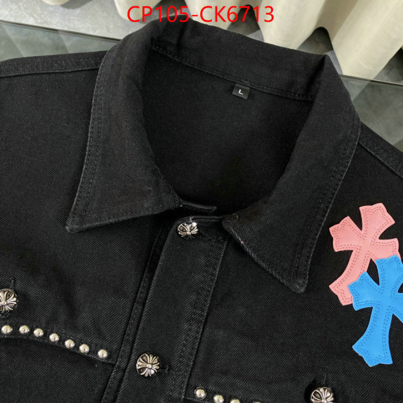 Clothing-Chrome Hearts from china ID: CK6713 $: 105USD