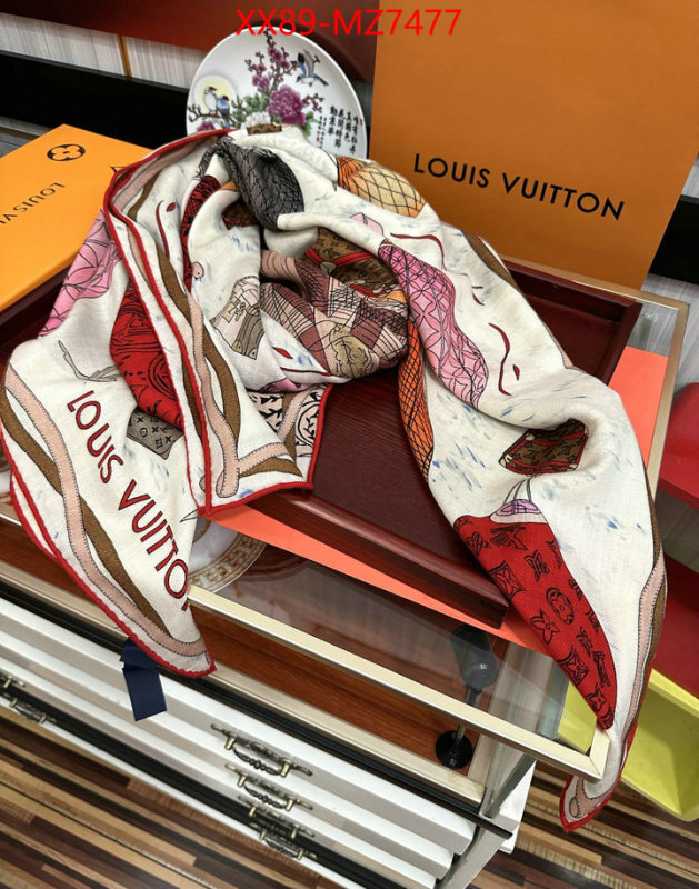 Scarf-LV where quality designer replica ID: MZ7477 $: 89USD