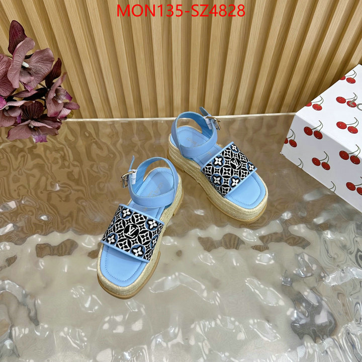 Women Shoes-LV wholesale replica shop ID: SZ4828 $: 135USD