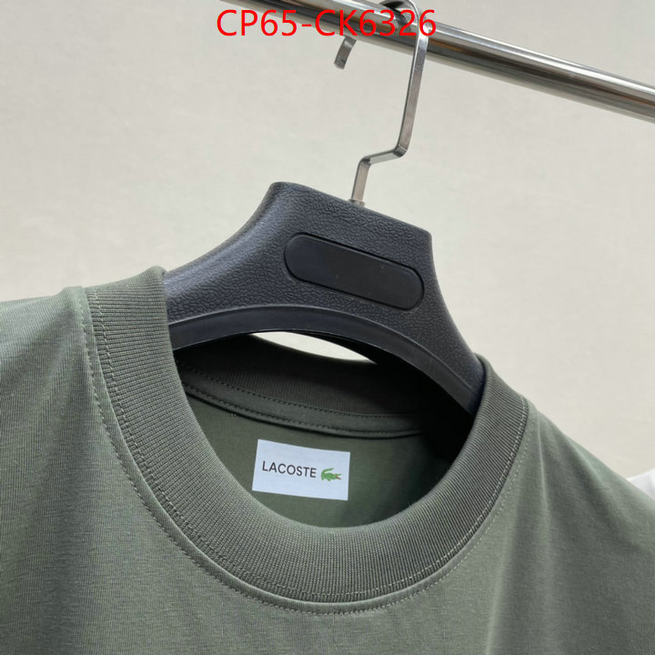 Clothing-Lacoste buy cheap replica ID: CK6326 $: 65USD